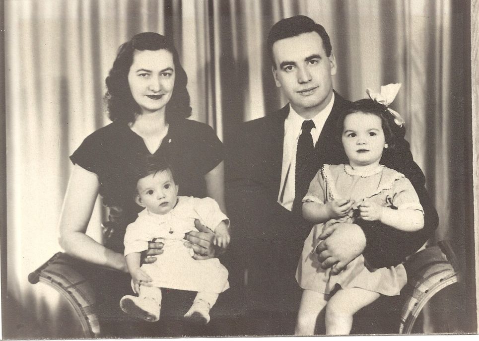 Wendall Brooks Family Circa Dec 1951